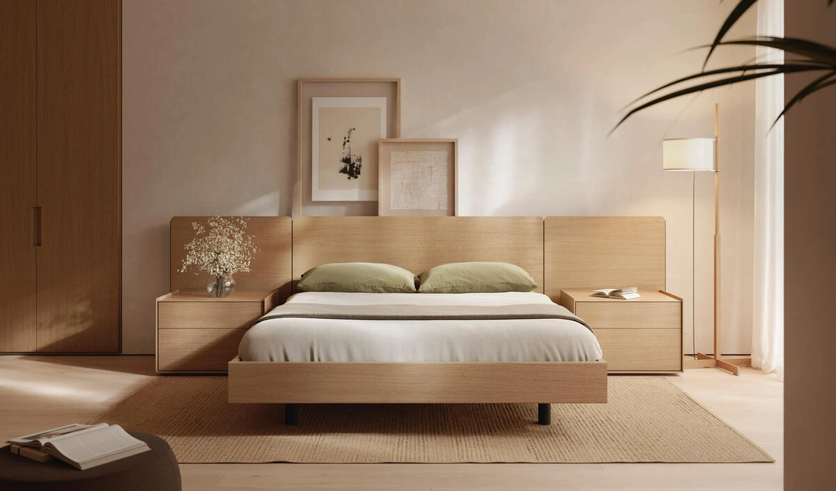 Goa cabecero y mesillas